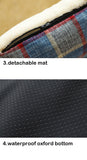 Plaid Dog Bed